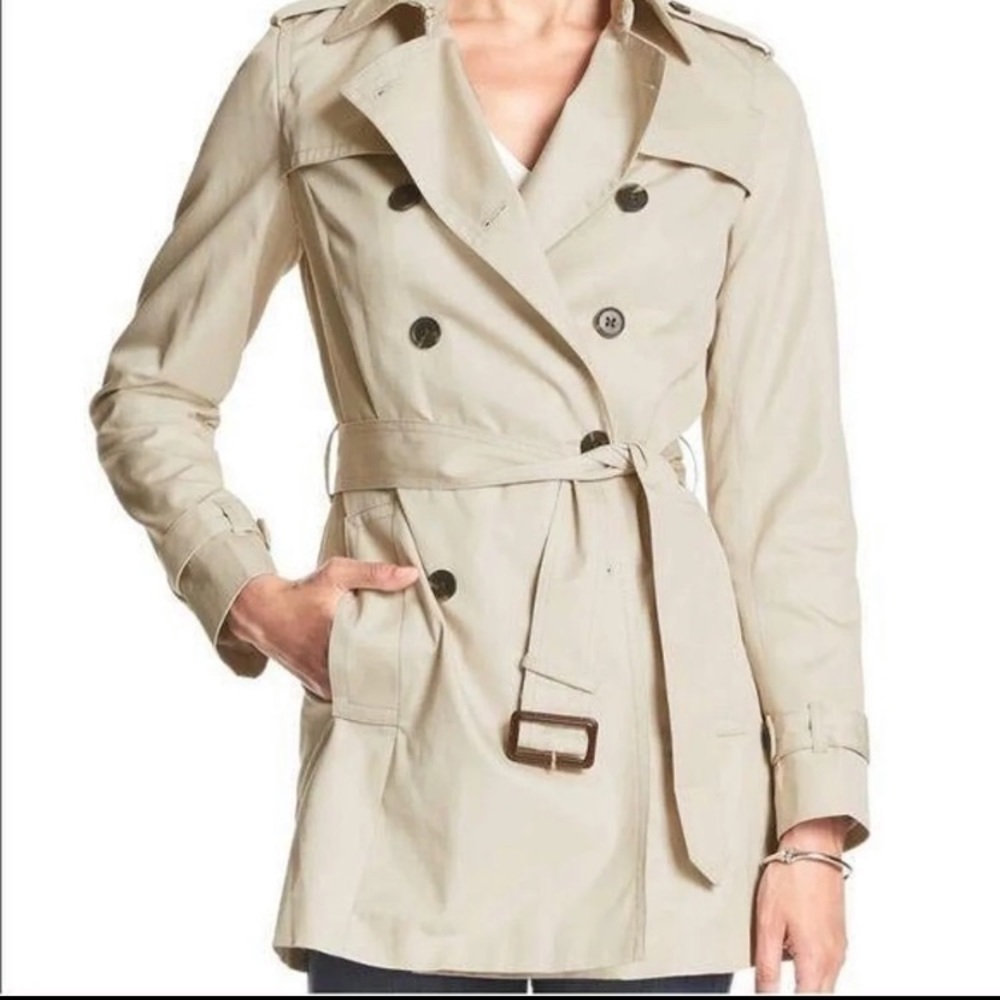 BANANA REPUBLIC | Trench Coat Khaki Size XS
